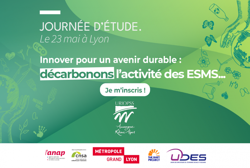  décarbonons l'activité des ESMS" le 23 mai prochain